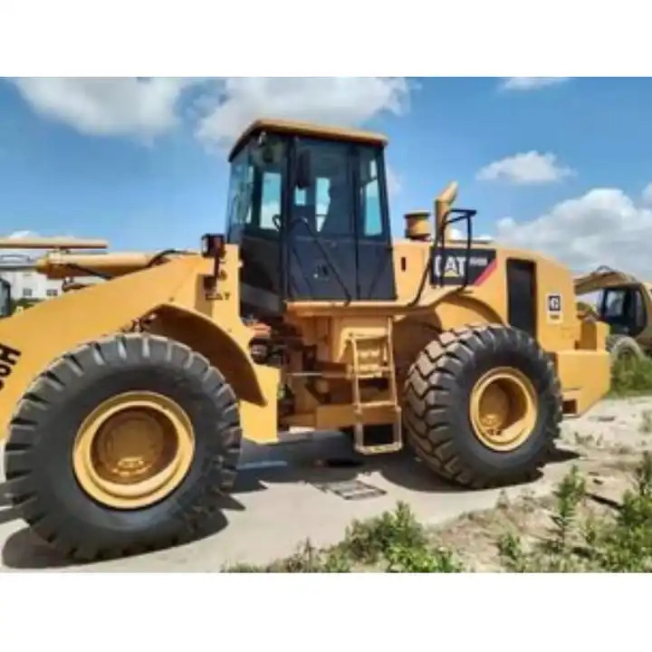 Used Construction Caterpillar 966h Wheeled Loader Cat966h Cat966 Wheel Loader in Shanghai - Ładowarka kołowa: zdjęcie 3 Used Construction Caterpillar 966h Wheeled Loader Cat966h Cat966 Wheel Loader in Shanghai - Ładowarka kołowa: zdjęcie 3