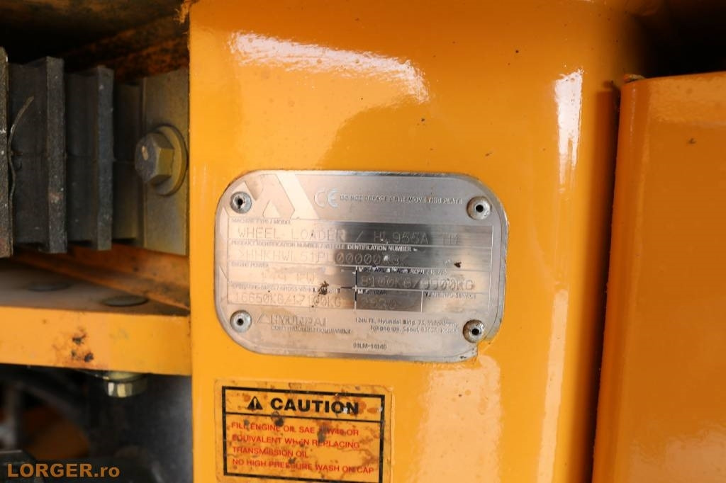 Ładowarka kołowa Hyundai HL 955 A: zdjęcie 16