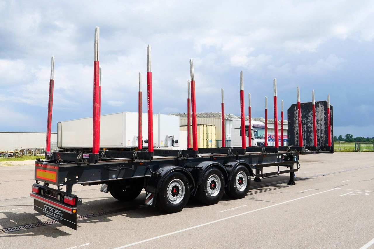 Schwarzmüller Y serie /RUNGENSATTEL HOLZ ECCO STEEL 9to /8 x - Naczepa do drewna: zdjęcie 3 Schwarzmüller Y serie /RUNGENSATTEL HOLZ ECCO STEEL 9to /8 x - Naczepa do drewna: zdjęcie 3