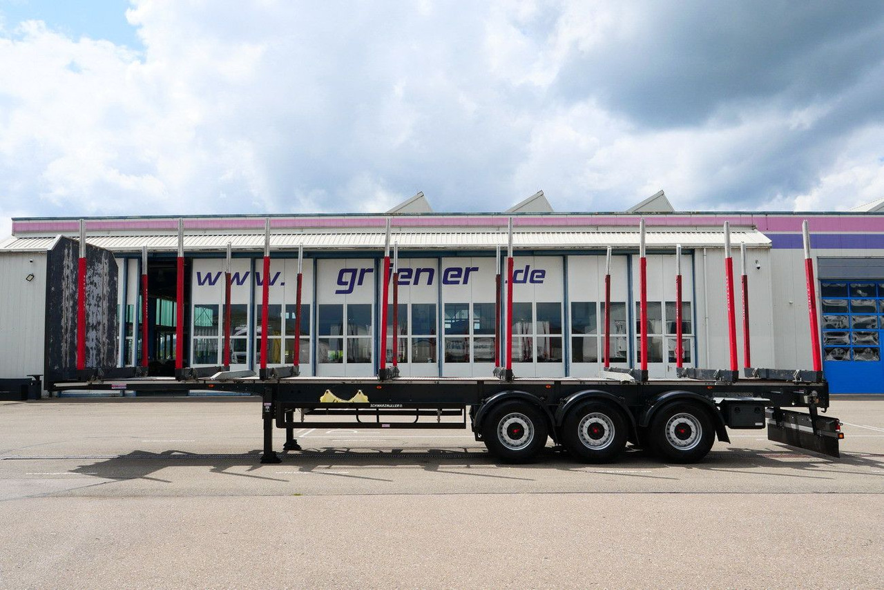 Schwarzmüller Y serie /RUNGENSATTEL HOLZ ECCO STEEL 9to /8 x - Naczepa do drewna: zdjęcie 5 Schwarzmüller Y serie /RUNGENSATTEL HOLZ ECCO STEEL 9to /8 x - Naczepa do drewna: zdjęcie 5