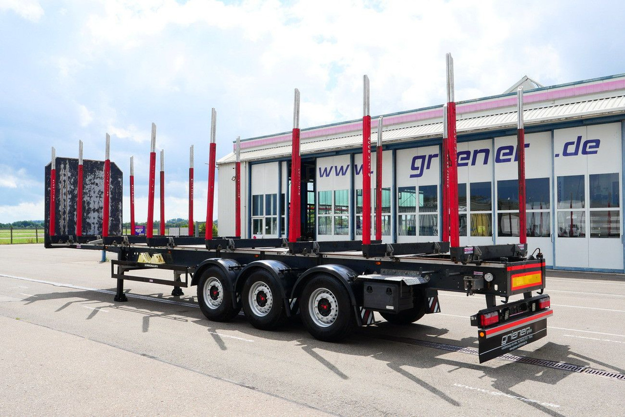 Schwarzmüller Y serie /RUNGENSATTEL HOLZ ECCO STEEL 9to /8 x - Naczepa do drewna: zdjęcie 4 Schwarzmüller Y serie /RUNGENSATTEL HOLZ ECCO STEEL 9to /8 x - Naczepa do drewna: zdjęcie 4