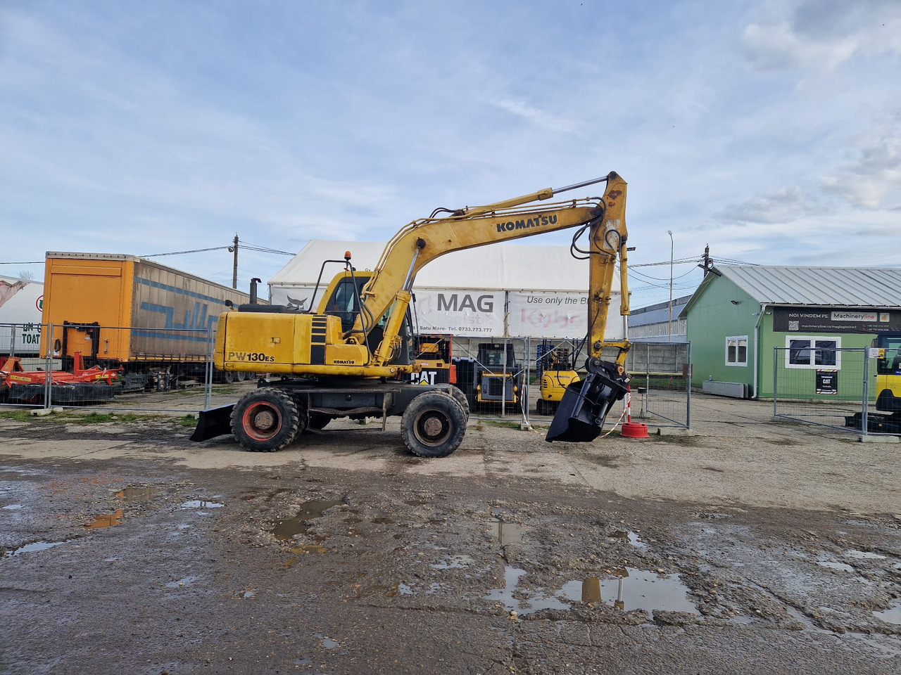 KOMATSU PW130 ES-6K - Koparka kołowa: zdjęcie 4 KOMATSU PW130 ES-6K - Koparka kołowa: zdjęcie 4