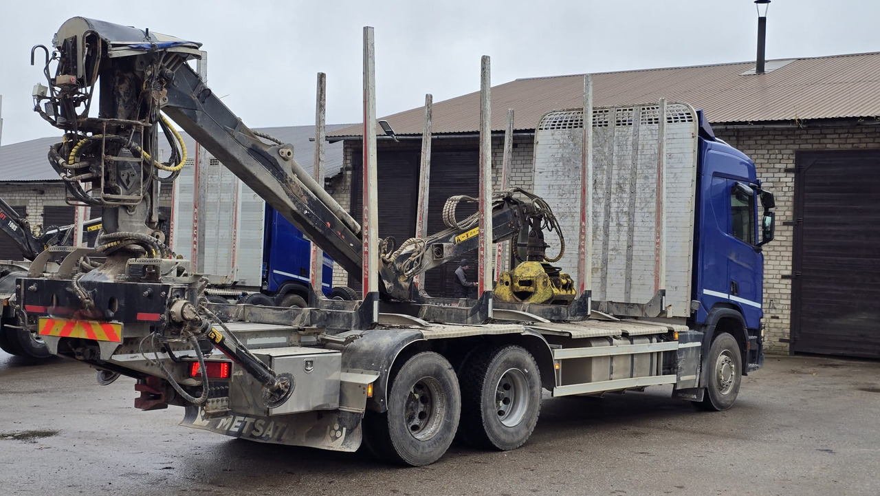 SCANIA R450 - Samochód do drewna, Samochod ciężarowy z HDS: zdjęcie 4 SCANIA R450 - Samochód do drewna, Samochod ciężarowy z HDS: zdjęcie 4