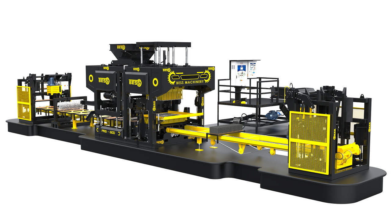 Nowy Wibroprasa Fully Automatic Hollow Block Machine | PRS-600: zdjęcie 7
