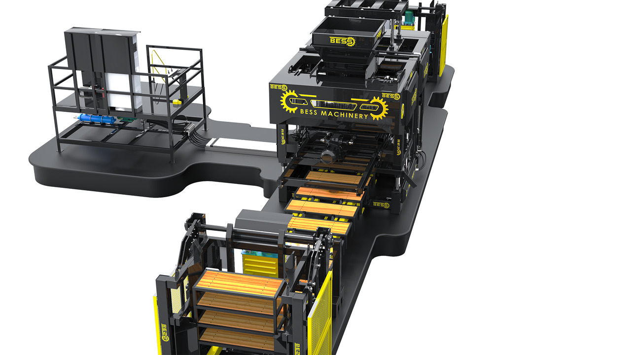 Nowy Wibroprasa Fully Automatic Hollow Block Machine | PRS-600: zdjęcie 6