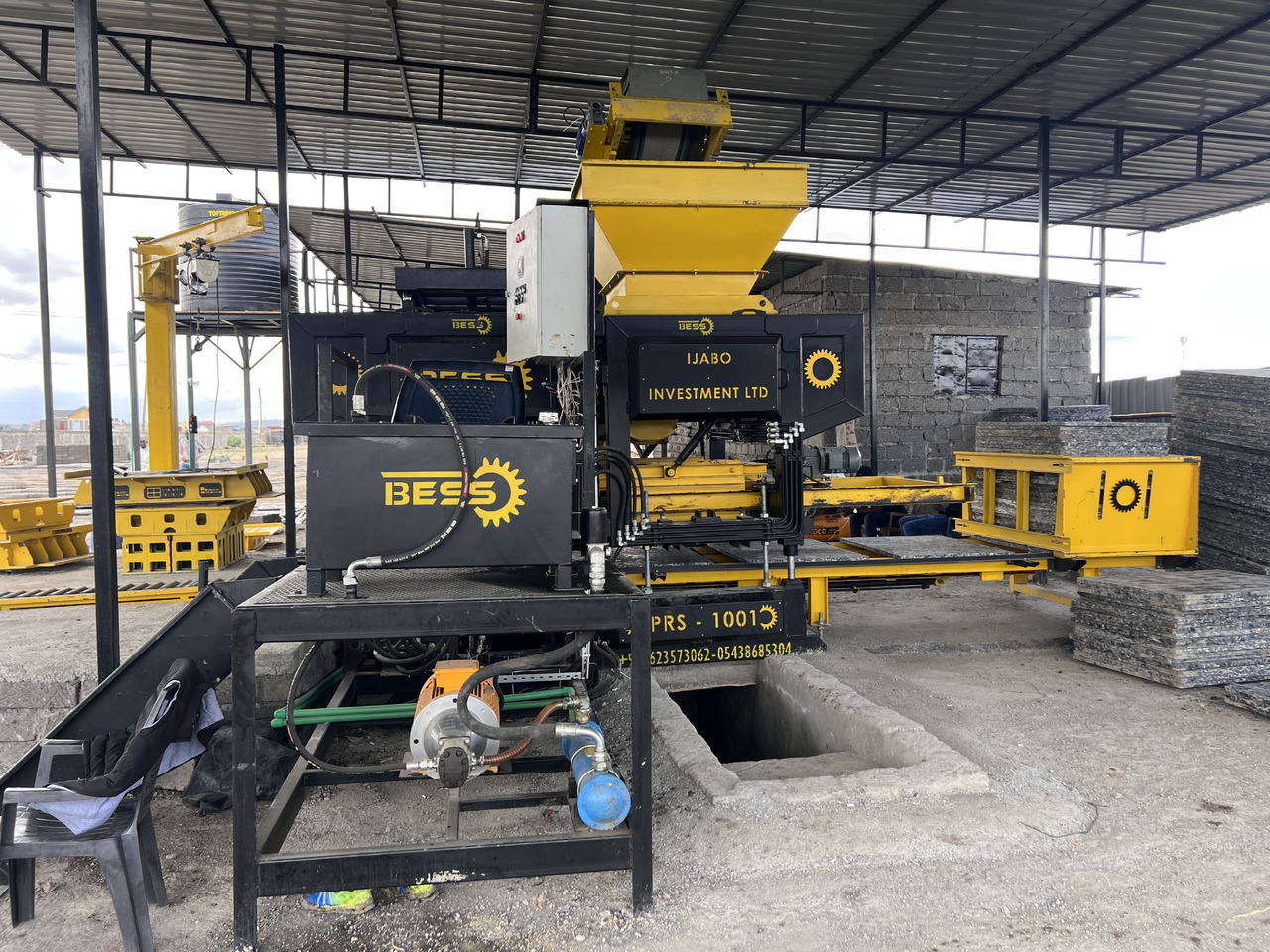 PRS-1000 Semi-Automatic Block Making Machine - Wibroprasa: zdjęcie 5 PRS-1000 Semi-Automatic Block Making Machine - Wibroprasa: zdjęcie 5
