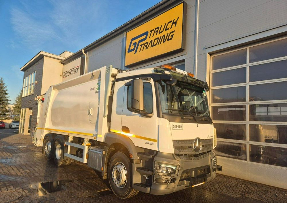Mercedes-Benz Actros 2633, śmieciarka Farid - Śmieciarka: zdjęcie 2 Mercedes-Benz Actros 2633, śmieciarka Farid - Śmieciarka: zdjęcie 2