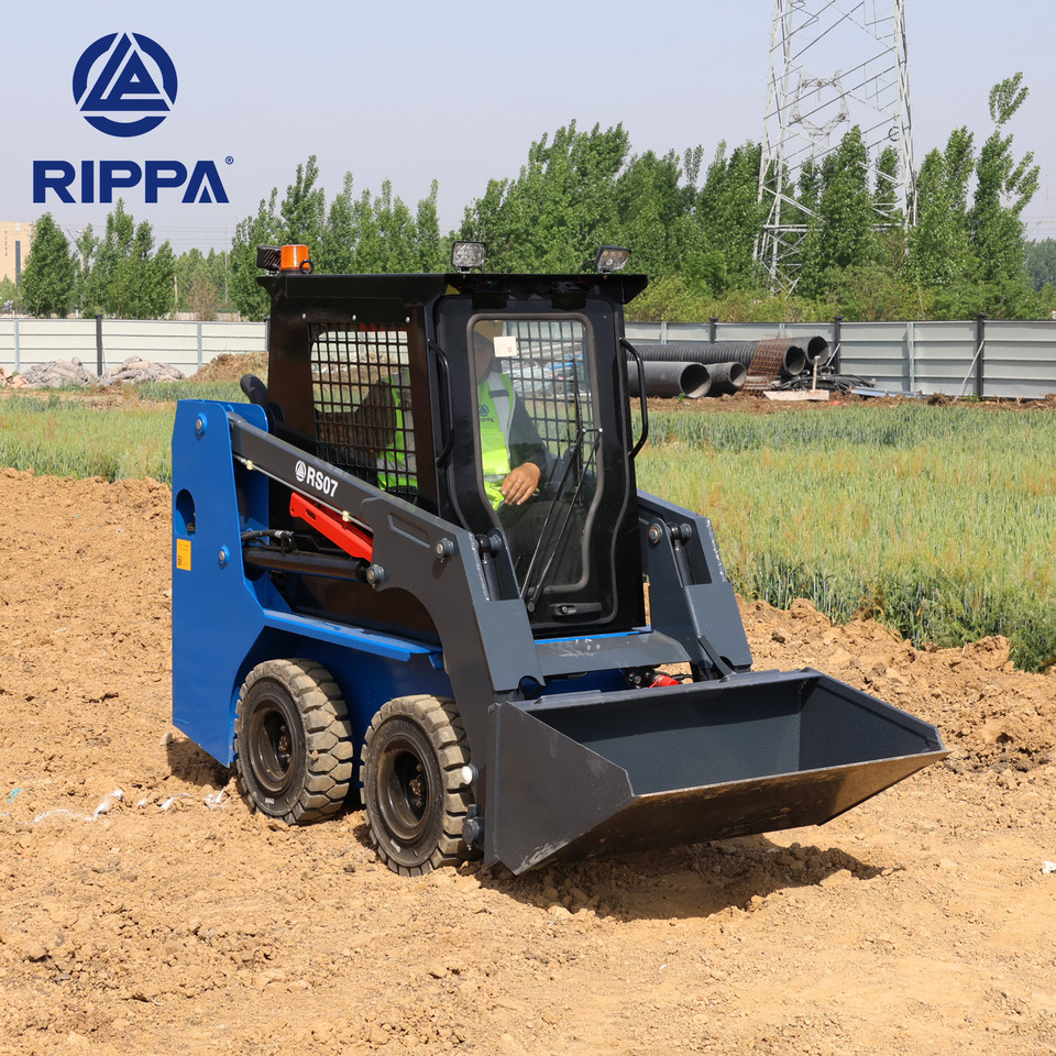Rippa RS07 Compact Loader | 24.4hp Kubota Power | High Flow Dual Pump | Comfortable A/C Cabin - Miniładowarka: zdjęcie 1 Rippa RS07 Compact Loader | 24.4hp Kubota Power | High Flow Dual Pump | Comfortable A/C Cabin - Miniładowarka: zdjęcie 1
