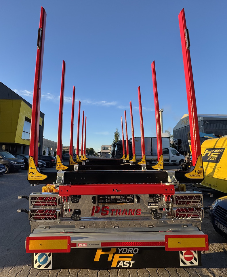 HYDROFAST Przyczepa 3 osiowa / 3 axles timber transport trailer / Remorque à 3 essieux pour le transport de bois / 3-Achs-Rungenanhänger / 3-tengelyes-rönkszállító-pótkocsi / Remorcă pentru transportul lemnului - Przyczepa do drewna: zdjęcie 4 HYDROFAST Przyczepa 3 osiowa / 3 axles timber transport trailer / Remorque à 3 essieux pour le transport de bois / 3-Achs-Rungenanhänger / 3-tengelyes-rönkszállító-pótkocsi / Remorcă pentru transportul lemnului - Przyczepa do drewna: zdjęcie 4