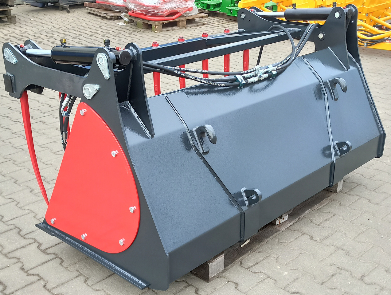 METAL-TECHNIK Krokodilschaufel / Manure grab godet / Grappin à fumier / Benna coccodrillo / Ковш-захват / Łyżko-krokodyl 2 m - Łyżka do Łyżek: zdjęcie 4 METAL-TECHNIK Krokodilschaufel / Manure grab godet / Grappin à fumier / Benna coccodrillo / Ковш-захват / Łyżko-krokodyl 2 m - Łyżka do Łyżek: zdjęcie 4