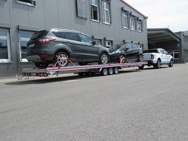 Fitzel Duo 35-21/83 Tridem INKL. ALU-BODEN - Przyczepa do przewozu samochodów: zdjęcie 2 Fitzel Duo 35-21/83 Tridem INKL. ALU-BODEN - Przyczepa do przewozu samochodów: zdjęcie 2