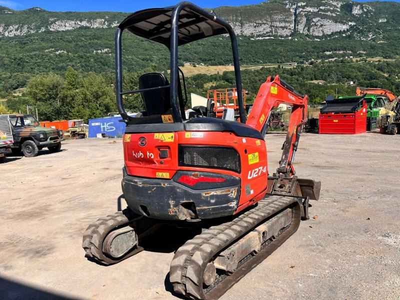Kubota Series U U27-4 MINIPELLE 2,7T CANOPY - Minikoparka: zdjęcie 5 Kubota Series U U27-4 MINIPELLE 2,7T CANOPY - Minikoparka: zdjęcie 5