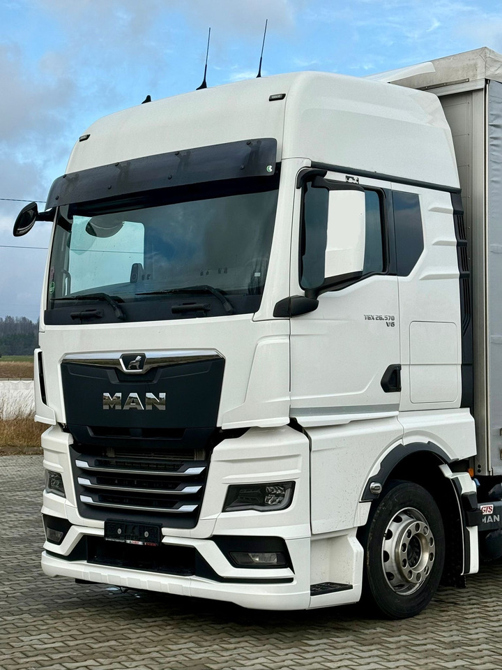 MAN TGX 26.470 / FIRANKA / 19 EUROPALET / XXL / NISKI PRZEBIEG / NOWY MODEL / 6X2 - Samochód ciężarowy plandeka: zdjęcie 5 MAN TGX 26.470 / FIRANKA / 19 EUROPALET / XXL / NISKI PRZEBIEG / NOWY MODEL / 6X2 - Samochód ciężarowy plandeka: zdjęcie 5