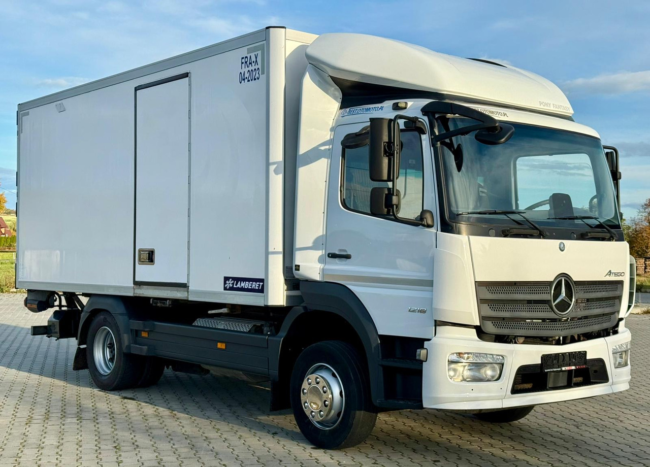 MERCEDES-BENZ ATEGO 1218 / CHŁODNIA / IZOTERMA / WINDA / 5.10 M DŁUGOŚCI / LAMBERET / AUTOMAT / 2017 ROK / 410 TYŚ KM - Samochód ciężarowy chłodnia: zdjęcie 1 MERCEDES-BENZ ATEGO 1218 / CHŁODNIA / IZOTERMA / WINDA / 5.10 M DŁUGOŚCI / LAMBERET / AUTOMAT / 2017 ROK / 410 TYŚ KM - Samochód ciężarowy chłodnia: zdjęcie 1