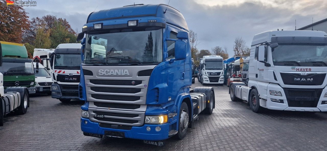 Scania R 480 Retarder, Klima, Zustand gut PTO für Kompressor - Ciągnik siodłowy: zdjęcie 1 Scania R 480 Retarder, Klima, Zustand gut PTO für Kompressor - Ciągnik siodłowy: zdjęcie 1