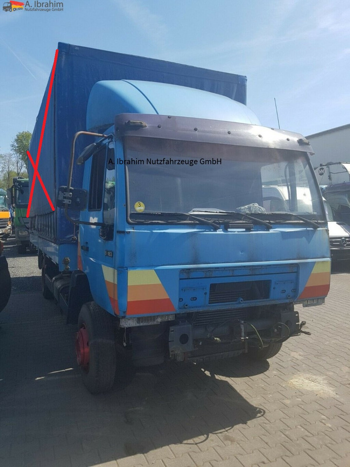 MAN L2000 8.143 fahrbereit, Motor, Getriebe ok, Ohne Plane - Samochód ciężarowy plandeka: zdjęcie 2 MAN L2000 8.143 fahrbereit, Motor, Getriebe ok, Ohne Plane - Samochód ciężarowy plandeka: zdjęcie 2