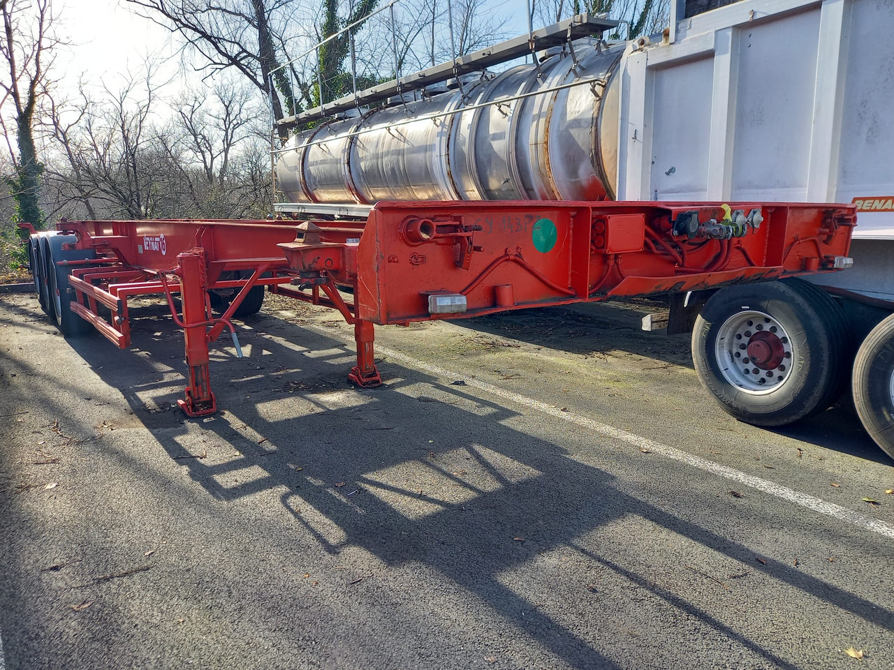 FREJAT - Naczepa kontenerowiec/ System wymienny: zdjęcie 1 FREJAT - Naczepa kontenerowiec/ System wymienny: zdjęcie 1