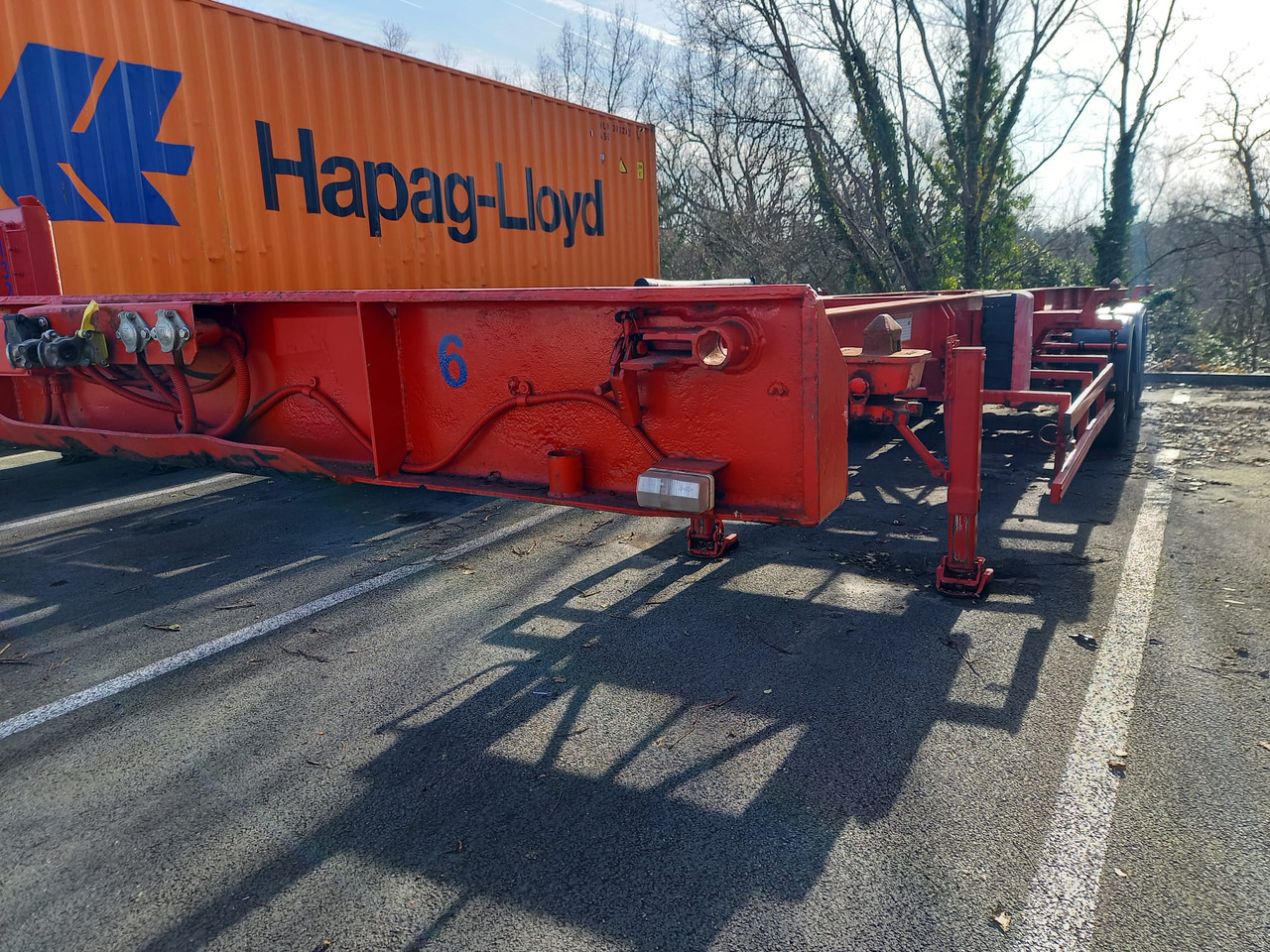 FREJAT - Naczepa kontenerowiec/ System wymienny: zdjęcie 4 FREJAT - Naczepa kontenerowiec/ System wymienny: zdjęcie 4