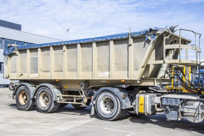 Benalu ALU + 2X BLAD/BLAD-SPRING-STEEL - Naczepa wywrotka: zdjęcie 2 Benalu ALU + 2X BLAD/BLAD-SPRING-STEEL - Naczepa wywrotka: zdjęcie 2