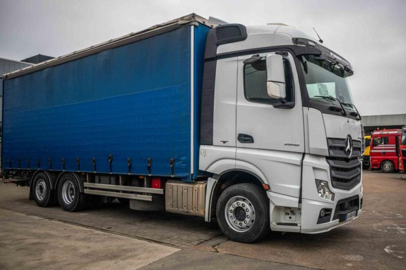 Mercedes ACTROS 2548-6X2+E6+VOITH-(+remorque: +5.000 € ) - Samochód ciężarowy plandeka: zdjęcie 2 Mercedes ACTROS 2548-6X2+E6+VOITH-(+remorque: +5.000 € ) - Samochód ciężarowy plandeka: zdjęcie 2