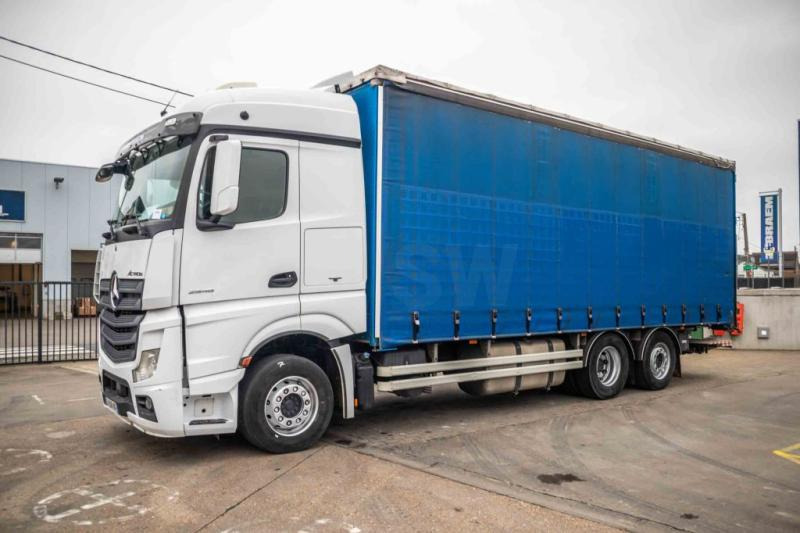 Mercedes ACTROS 2548-6X2+E6+VOITH-(+remorque: +5.000 € ) - Samochód ciężarowy plandeka: zdjęcie 1 Mercedes ACTROS 2548-6X2+E6+VOITH-(+remorque: +5.000 € ) - Samochód ciężarowy plandeka: zdjęcie 1
