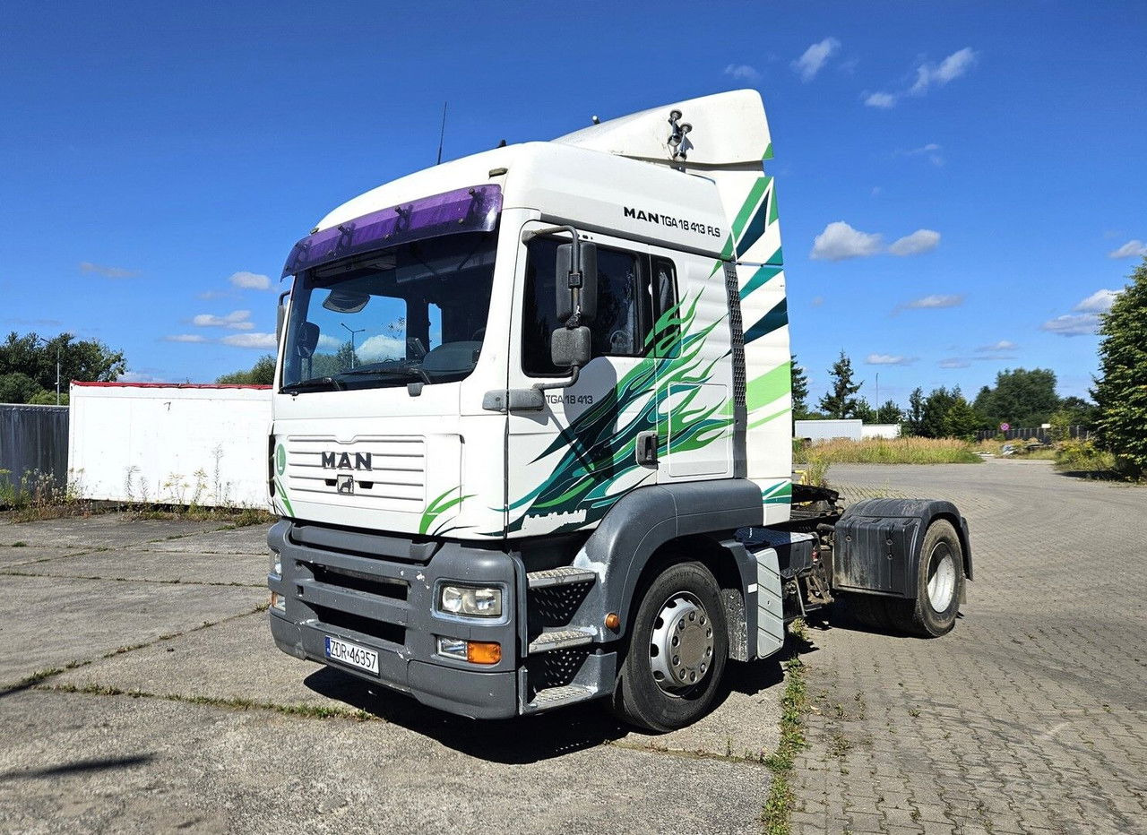 MAN 18.413 FLS - Manual pump and injectors, Intarder, Airco - Ciągnik siodłowy: zdjęcie 1 MAN 18.413 FLS - Manual pump and injectors, Intarder, Airco - Ciągnik siodłowy: zdjęcie 1