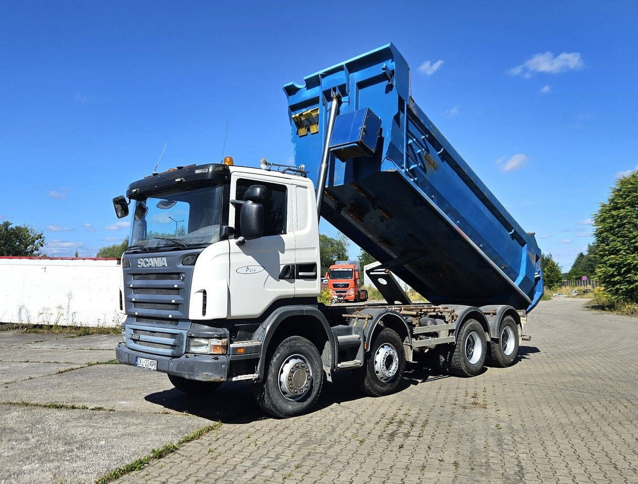 Scania R420 8x4 - Tipper - full spring - 2007 year - Wywrotka: zdjęcie 1 Scania R420 8x4 - Tipper - full spring - 2007 year - Wywrotka: zdjęcie 1