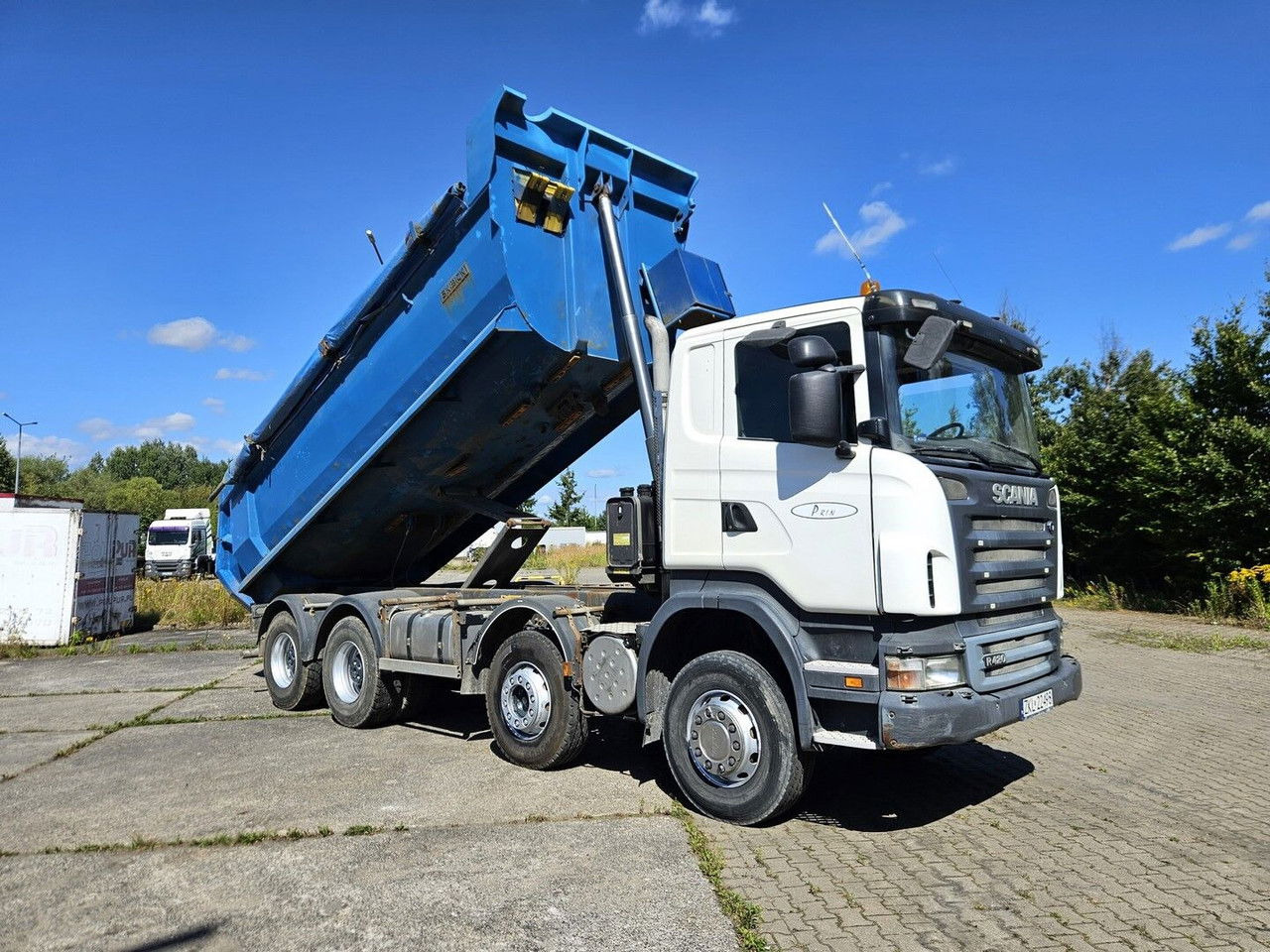 Scania R420 8x4 - Tipper - full spring - 2007 year - Wywrotka: zdjęcie 2 Scania R420 8x4 - Tipper - full spring - 2007 year - Wywrotka: zdjęcie 2