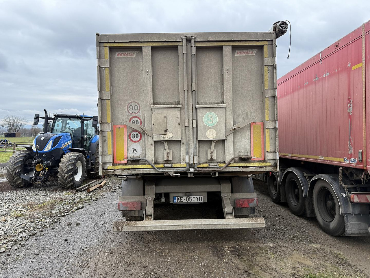 Benalu OZ, 4180/II, Sklápací hliníkový náves - Naczepa wywrotka: zdjęcie 2 Benalu OZ, 4180/II, Sklápací hliníkový náves - Naczepa wywrotka: zdjęcie 2