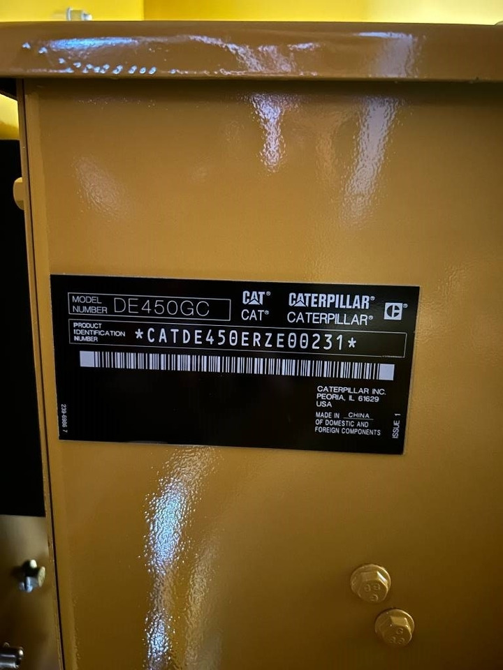 Nowy Generator budowlany CAT DE450GC - 450 kVA Stand-by Generator - DPX-18219: zdjęcie 23 Nowy Generator budowlany CAT DE450GC - 450 kVA Stand-by Generator - DPX-18219: zdjęcie 23