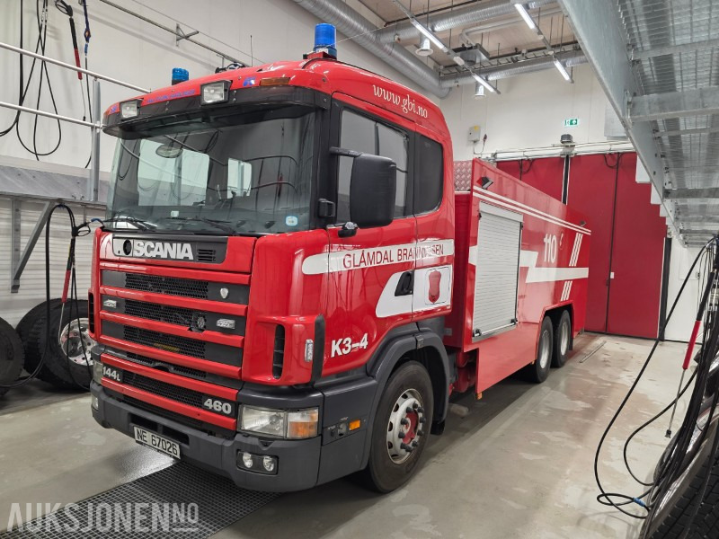 1996 Scania R144 brannbil - Samochód pożarniczy: zdjęcie 1 1996 Scania R144 brannbil - Samochód pożarniczy: zdjęcie 1