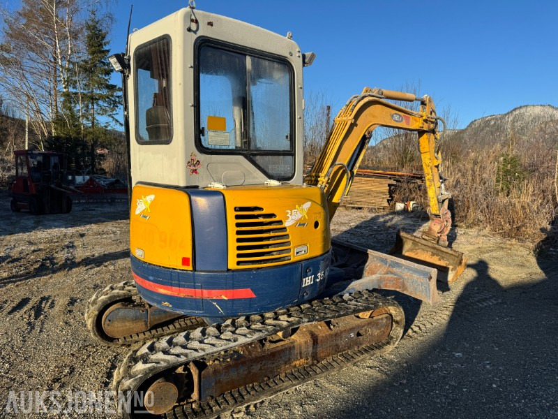 2007 IHI 35NX2 GRAVEMANSKIN MED 2 SKUFFER OG MASKINHENGER TIL TRAKTOR - Minikoparka: zdjęcie 3 2007 IHI 35NX2 GRAVEMANSKIN MED 2 SKUFFER OG MASKINHENGER TIL TRAKTOR - Minikoparka: zdjęcie 3