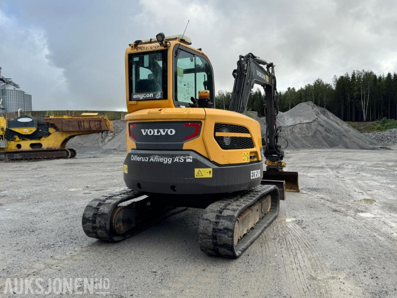 2016 Volvo ecr58d beltegraver 4301t, tiltrotator, pusseskuff,steinskuff - Minikoparka: zdjęcie 4 2016 Volvo ecr58d beltegraver 4301t, tiltrotator, pusseskuff,steinskuff - Minikoparka: zdjęcie 4