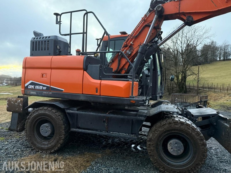 2022 Doosan/Develon DX160W hjulgraver m/Engcon tiltrotator S70 - Koparka: zdjęcie 5 2022 Doosan/Develon DX160W hjulgraver m/Engcon tiltrotator S70 - Koparka: zdjęcie 5