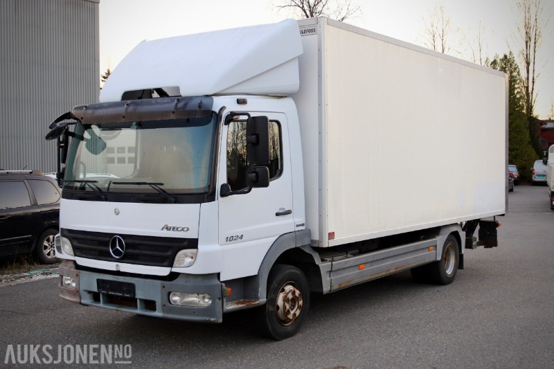 Mercedes-Benz Atego 1024 skapbil med løftelem – 6.2L / 238 hk – EU-godkjent til 20.10.2026 - Samochód ciężarowy furgon: zdjęcie 1 Mercedes-Benz Atego 1024 skapbil med løftelem – 6.2L / 238 hk – EU-godkjent til 20.10.2026 - Samochód ciężarowy furgon: zdjęcie 1