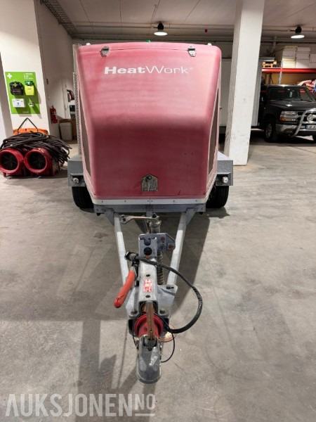 2010 HeatWork HW 3600 Mobilt varmekraftverk med diverse matter og 5 stk CliWi air systems 300 - Osprzęt do Maszyn budowlanych: zdjęcie 2 2010 HeatWork HW 3600 Mobilt varmekraftverk med diverse matter og 5 stk CliWi air systems 300 - Osprzęt do Maszyn budowlanych: zdjęcie 2