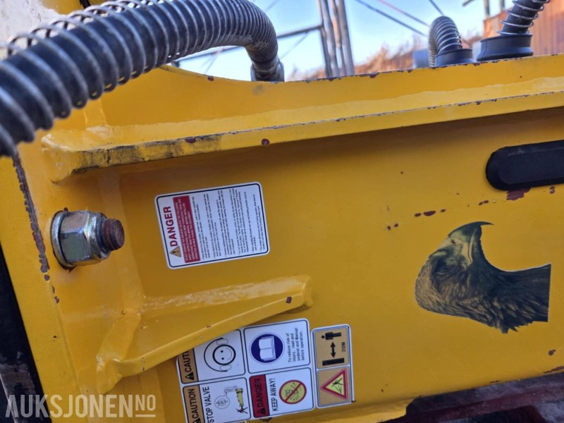 2021 Maestro SM 50S Pigghammer med S40 feste - kjøpt ny 2024 - Osprzęt do Maszyn budowlanych: zdjęcie 5 2021 Maestro SM 50S Pigghammer med S40 feste - kjøpt ny 2024 - Osprzęt do Maszyn budowlanych: zdjęcie 5