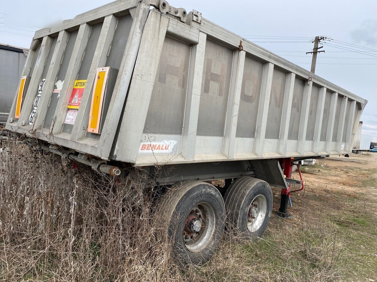 Benalu Full Aluminiu* 2008* AGREGATE - Naczepa wywrotka: zdjęcie 5 Benalu Full Aluminiu* 2008* AGREGATE - Naczepa wywrotka: zdjęcie 5