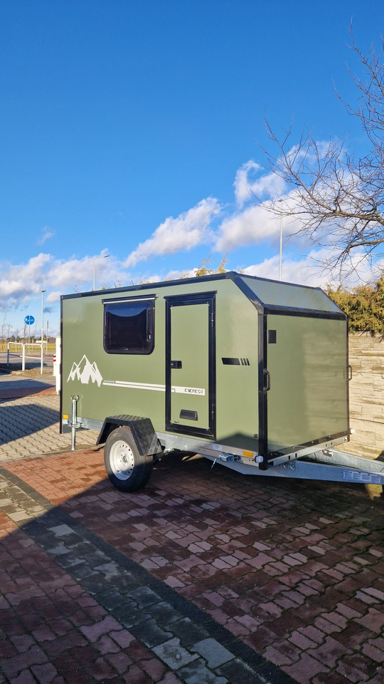 Minicamp Everest Lekki mały kemping camper DMC 600 do 1000kg NOWA - Przyczepa kempingowa: zdjęcie 5 Minicamp Everest Lekki mały kemping camper DMC 600 do 1000kg NOWA - Przyczepa kempingowa: zdjęcie 5