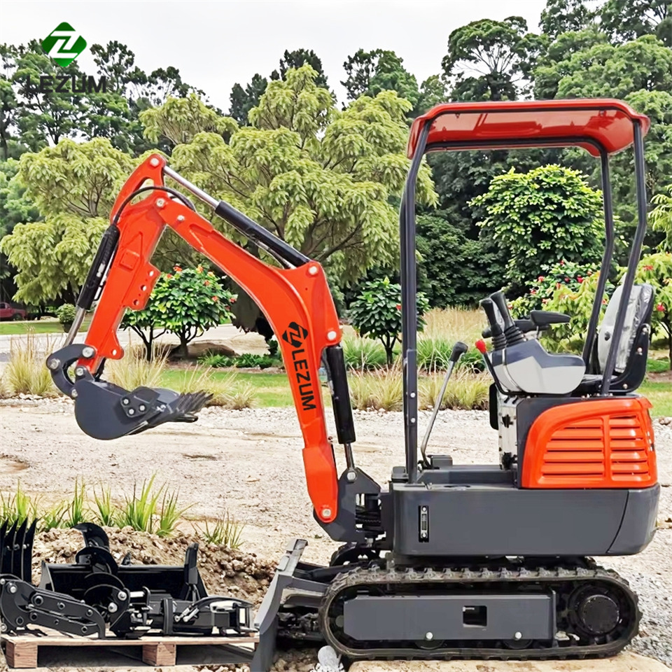 LEZUM Mini Excavator CE Certification Kubota Engine(Factory Outlet) Mini Pelle Minibagger Minikoparka Miniexcavadora - Minikoparka: zdjęcie 3 LEZUM Mini Excavator CE Certification Kubota Engine(Factory Outlet) Mini Pelle Minibagger Minikoparka Miniexcavadora - Minikoparka: zdjęcie 3