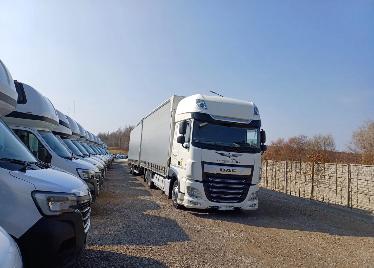 DAF XF 480 SUPER SPACE CAB / ZESTAW TANDEM PRZEJAZDOWY 120m3 - Samochód ciężarowy plandeka: zdjęcie 3 DAF XF 480 SUPER SPACE CAB / ZESTAW TANDEM PRZEJAZDOWY 120m3 - Samochód ciężarowy plandeka: zdjęcie 3