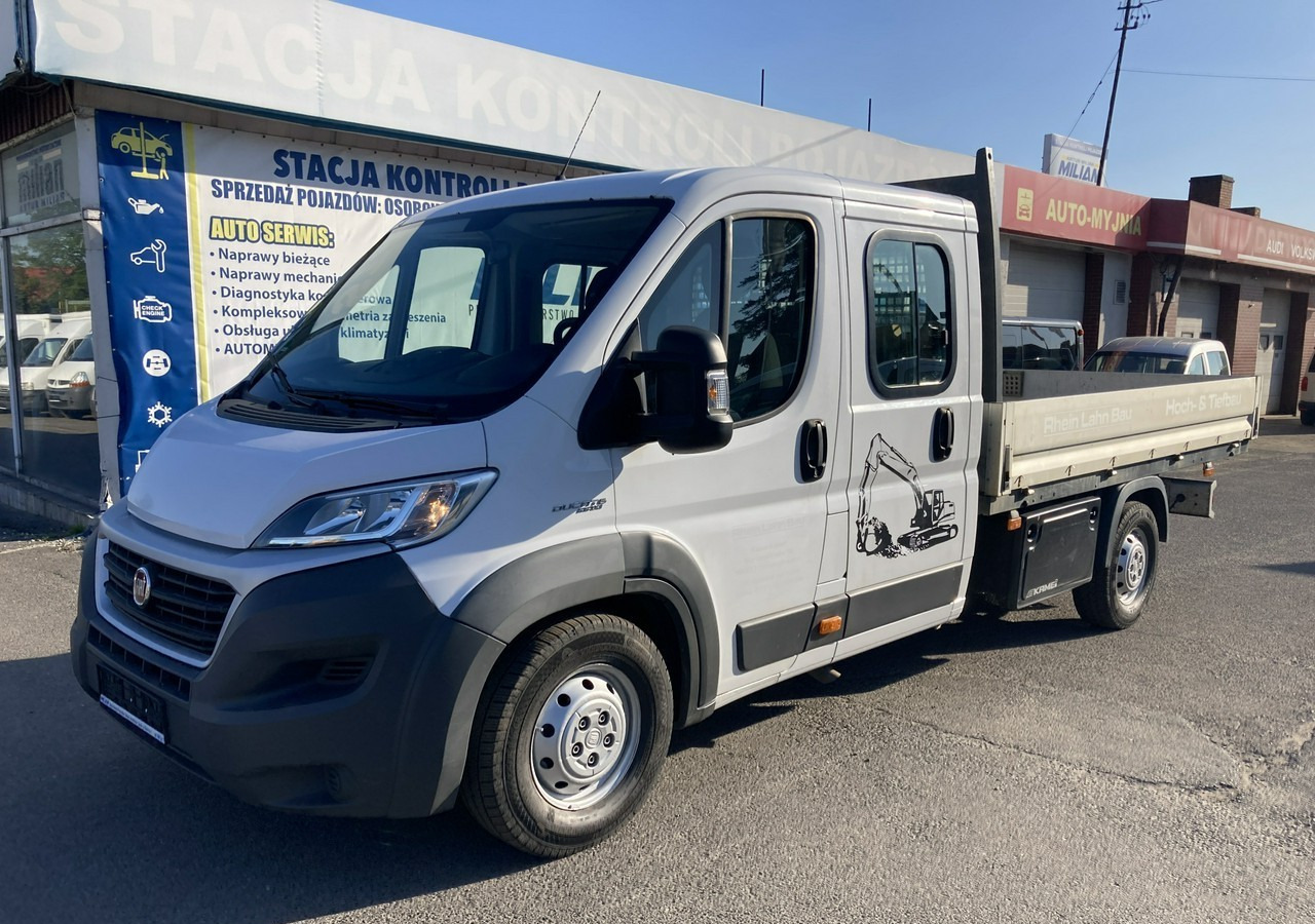 Fiat Ducato Ducato Max 2.3JTD-150KM Dokka Doka Brygadówka skrzynia Klima 2017 - Samochód dostawczy skrzyniowy, Samochód dostawczy doka: zdjęcie 2 Fiat Ducato Ducato Max 2.3JTD-150KM Dokka Doka Brygadówka skrzynia Klima 2017 - Samochód dostawczy skrzyniowy, Samochód dostawczy doka: zdjęcie 2