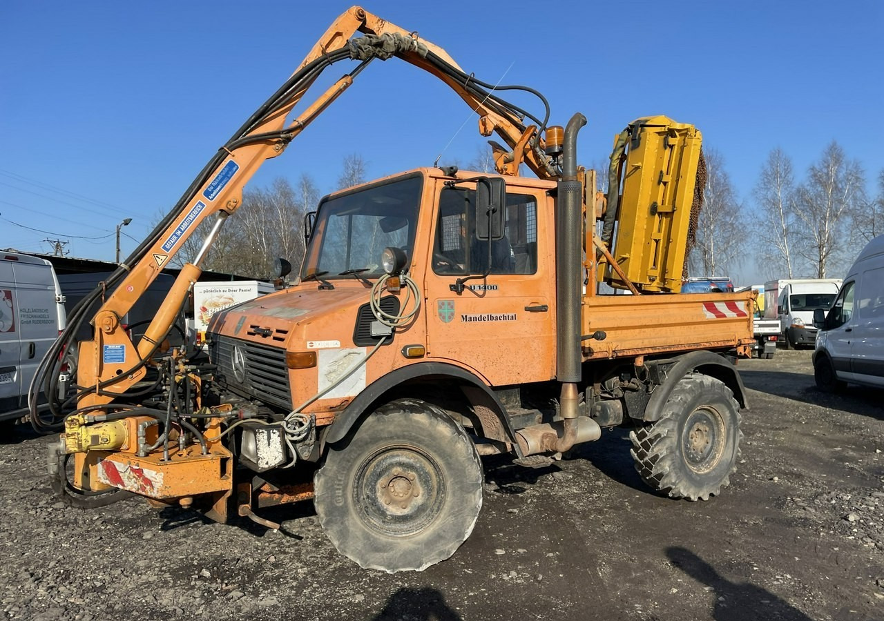 Inna Inny Unimog 1400 4X4 Kosiarka bijakowa teleskopowa - Komunalne/ Specjalistyczne: zdjęcie 3 Inna Inny Unimog 1400 4X4 Kosiarka bijakowa teleskopowa - Komunalne/ Specjalistyczne: zdjęcie 3