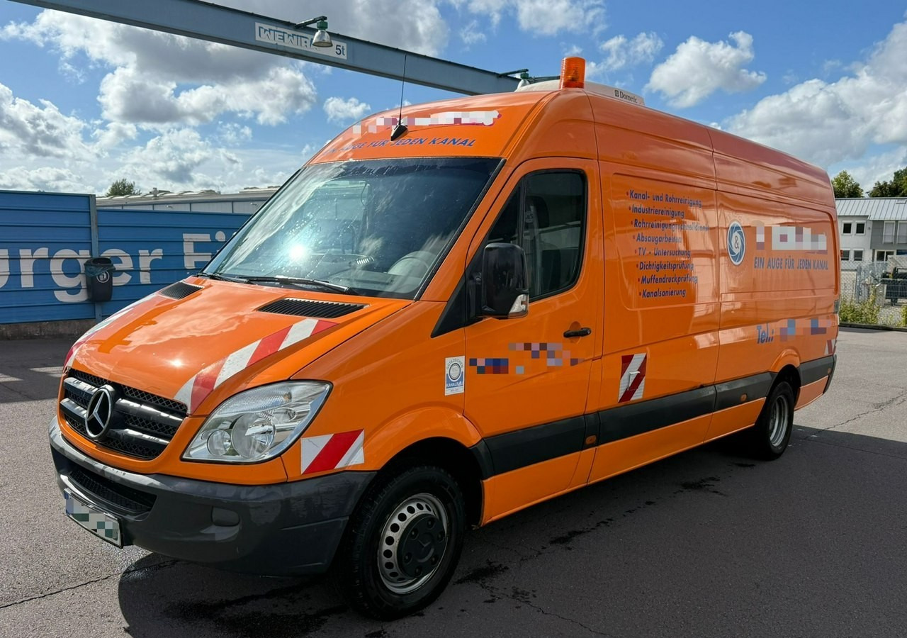 Mercedes-Benz Sprinter Sprinter Kanalizacja inspekcja kanałów wuko asenizacyjny Kamero wóz - Komunalne/ Specjalistyczne, Furgon: zdjęcie 1 Mercedes-Benz Sprinter Sprinter Kanalizacja inspekcja kanałów wuko asenizacyjny Kamero wóz - Komunalne/ Specjalistyczne, Furgon: zdjęcie 1