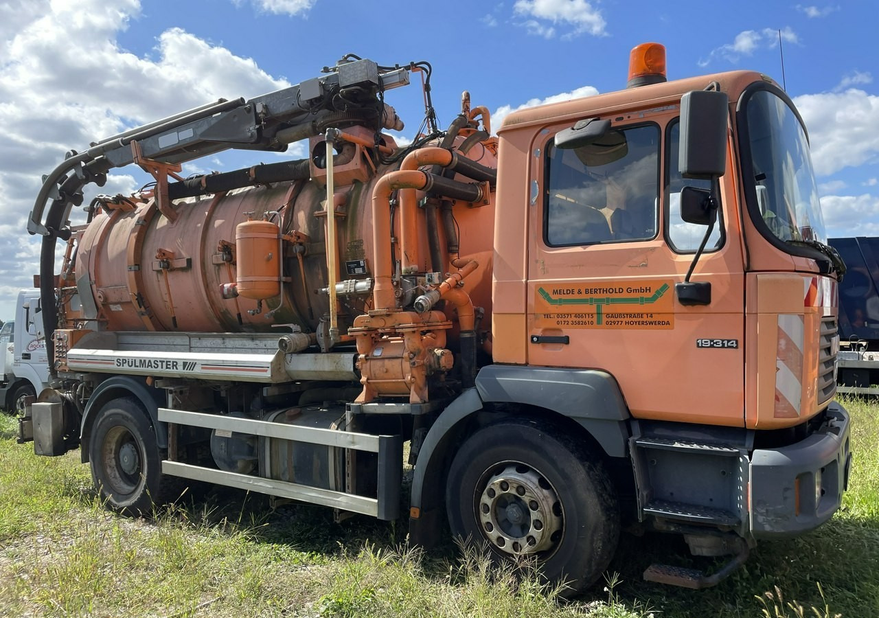 MAN Inny MAN Man 19-314 Wuko asenizacyjny kanalizacja - Samochód asenizacyjny: zdjęcie 4 MAN Inny MAN Man 19-314 Wuko asenizacyjny kanalizacja - Samochód asenizacyjny: zdjęcie 4