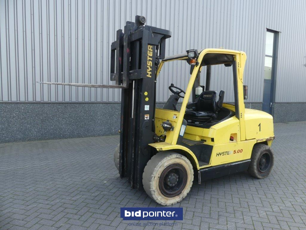 Hyster H5.00x Year 2001 - Wózek widłowy diesel: zdjęcie 1 Hyster H5.00x Year 2001 - Wózek widłowy diesel: zdjęcie 1