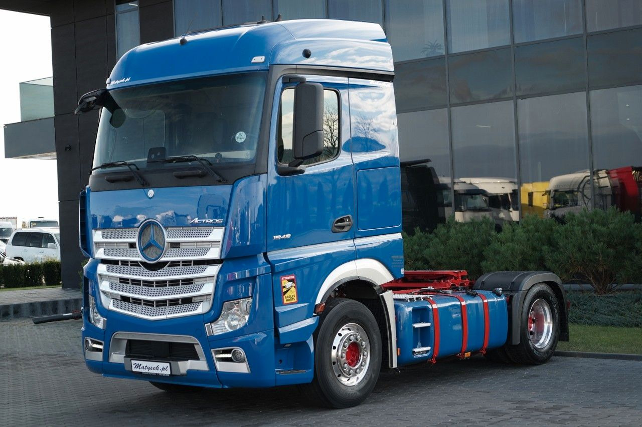 Mercedes-Benz ACTROS 1848 / STREAM SPACE / 2019 / ALUFELGI - Ciągnik siodłowy: zdjęcie 2 Mercedes-Benz ACTROS 1848 / STREAM SPACE / 2019 / ALUFELGI - Ciągnik siodłowy: zdjęcie 2