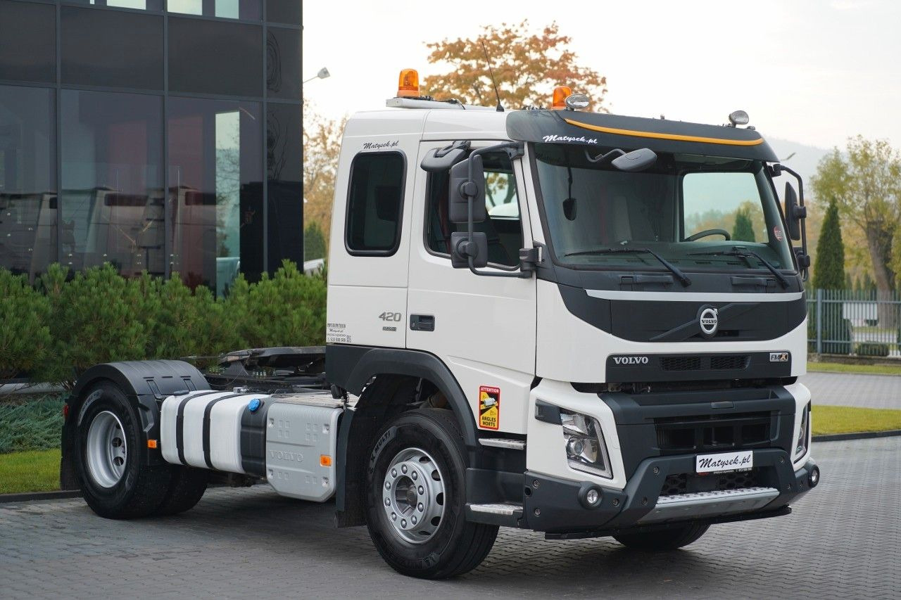 Volvo FMX 420 / RETARDER / 13 LITROWY / NISKA KABINA - Ciągnik siodłowy: zdjęcie 4 Volvo FMX 420 / RETARDER / 13 LITROWY / NISKA KABINA - Ciągnik siodłowy: zdjęcie 4