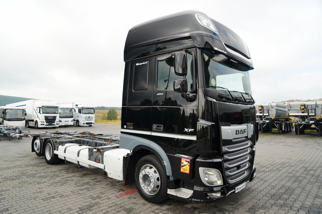 DAF XF 480 / BDF / 6X2 / SSC / I-PARK COOL / OŚ POD - Ciężarówka kontenerowiec/ System wymienny: zdjęcie 4 DAF XF 480 / BDF / 6X2 / SSC / I-PARK COOL / OŚ POD - Ciężarówka kontenerowiec/ System wymienny: zdjęcie 4