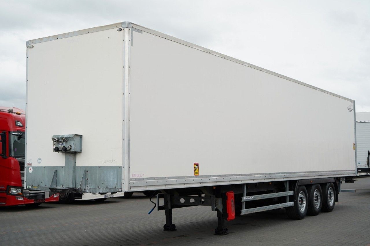 Frühauf TROUILLET / KONTENER / KOFFER / DWIE OSIE PODNO - Naczepa chłodnia: zdjęcie 1 Frühauf TROUILLET / KONTENER / KOFFER / DWIE OSIE PODNO - Naczepa chłodnia: zdjęcie 1